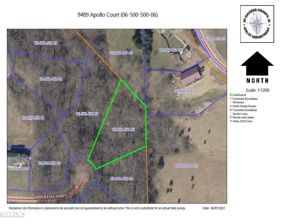 9489 Apollo, GALENA, Illinois 61036, ,Land,For Sale,Apollo,1111126