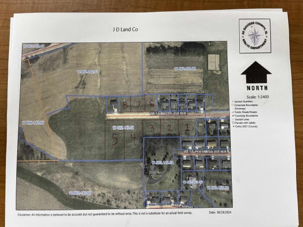 Lot # 4 Maple, STOCKTON, Illinois 61085, ,Land,For Sale,Maple,202406765
