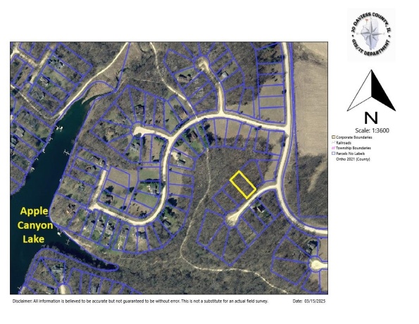 9A91 Plum, APPLE RIVER, Illinois 61001, ,Land,For Sale,Plum,202501164