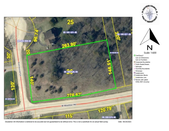 1 Ironwood, GALENA, Illinois 61036, ,Land,For Sale,Ironwood,202502029