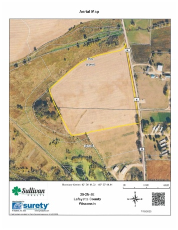 Parcel 3 County Hwy M, WIOTA, Wisconsin 53504, ,Land,For Sale,County Hwy M,202504545