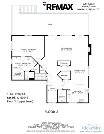 1-145 Perry, LAKE CARROLL, Illinois 61046, 2 Bedrooms Bedrooms, ,2 BathroomsBathrooms,House,For Sale,Perry,202505163