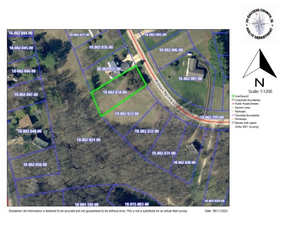 2A34 Hidden Spring, APPLE RIVER, Illinois 61001, ,Land,For Sale,Hidden Spring,202505621
