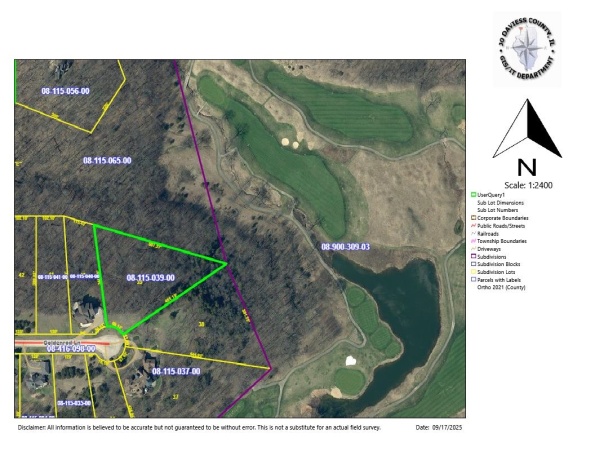 18 Goldenrod, GALENA, Illinois 61036, ,Land,For Sale,Goldenrod,202505759