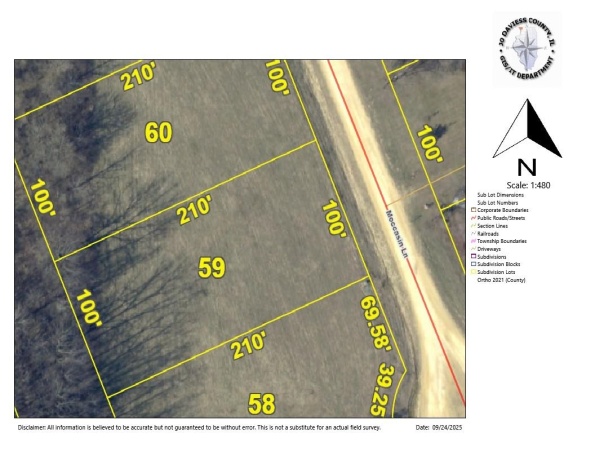 7A59 Moccasin, APPLE RIVER, Illinois 61001, ,Land,For Sale,Moccasin,202505894