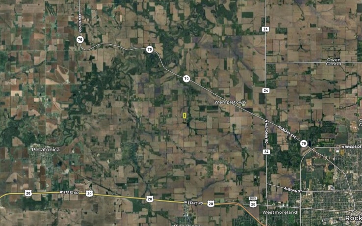 10477 (10 AC) Telegraph, WINNEBAGO, Illinois 61088, 4 Bedrooms Bedrooms, ,3 BathroomsBathrooms,House,For Sale,Telegraph,202506462