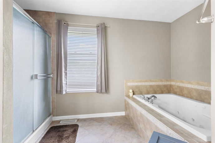 Separate Shower/Jacuzzi