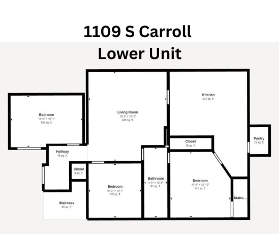 1109 Carroll, FREEPORT, Illinois 61032, ,2 Units,For Sale,Carroll,202506998