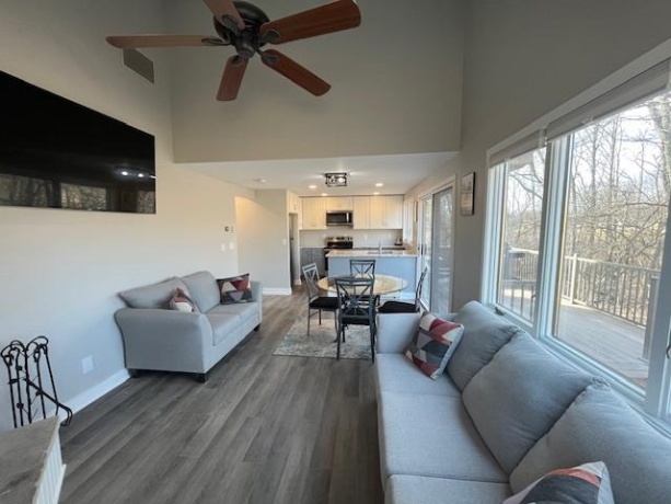 Plenty of natural light