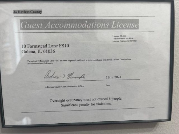 10 Farmstead, GALENA, Illinois 61036, 2 Bedrooms Bedrooms, ,2 BathroomsBathrooms,Condominium,For Sale,Farmstead,202500617