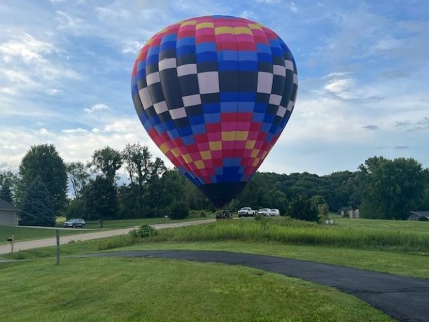LANDING IN NEIGHBORING YD