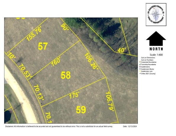 3A58 General Lee, APPLE RIVER, Illinois 61001, ,Land,For Sale,General Lee,202406926