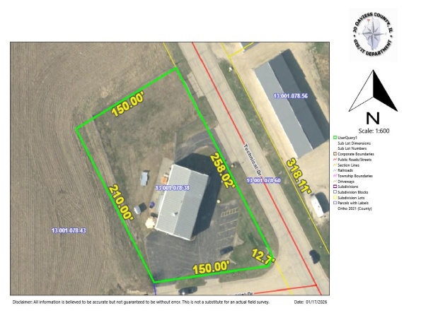 11470 Industrial, GALENA, Illinois 61036, ,Industrial,For Sale,Industrial,202600303