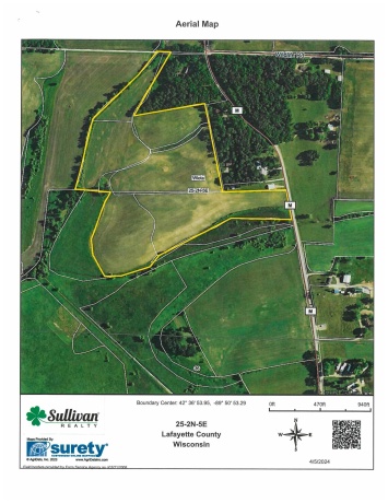 TBD County Hwy M, WIOTA, Wisconsin 53504, ,Land,For Sale,County Hwy M,202504544