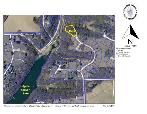 4A34 Stevens, APPLE RIVER, Illinois 61001, ,Land,For Sale,Stevens,202600832