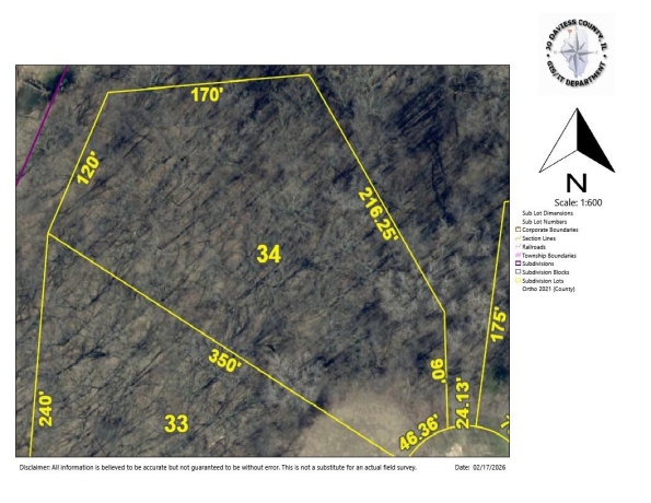 4A34 Stevens, APPLE RIVER, Illinois 61001, ,Land,For Sale,Stevens,202600832
