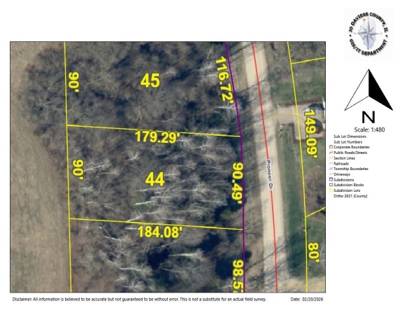 13A44 Pioneer, APPLE RIVER, Illinois 61001, ,Land,For Sale,Pioneer,202600928