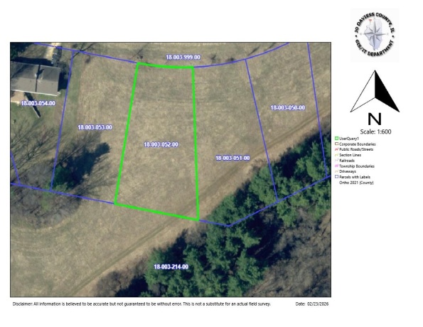 3A52 General Lee, APPLE RIVER, Illinois 61001, ,Land,For Sale,General Lee,202600996