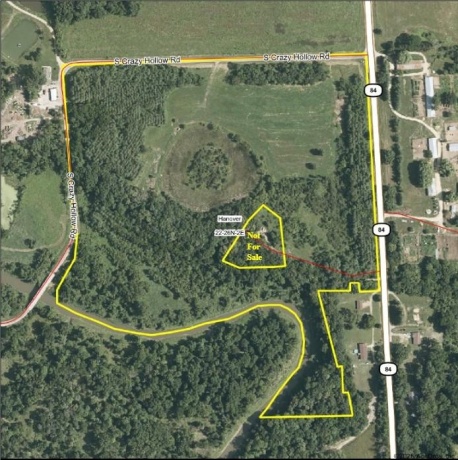 44.78 Acres +/- TBD S. Crazy Hollow, HANOVER, Illinois 61041, ,Land,For Sale,TBD S. Crazy Hollow,202601269