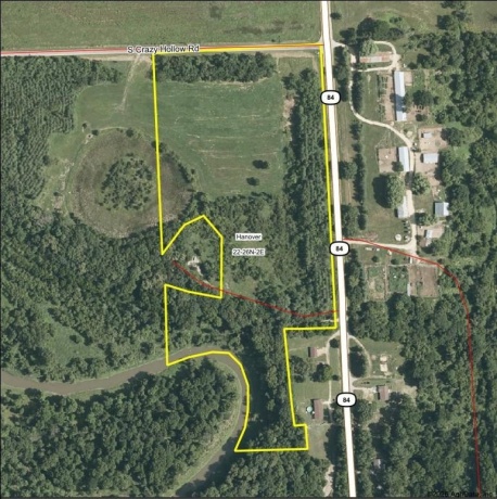 20 Acres +/- TBD S. Crazy Hollow, HANOVER, Illinois 61041, ,Land,For Sale,TBD S. Crazy Hollow,202601271