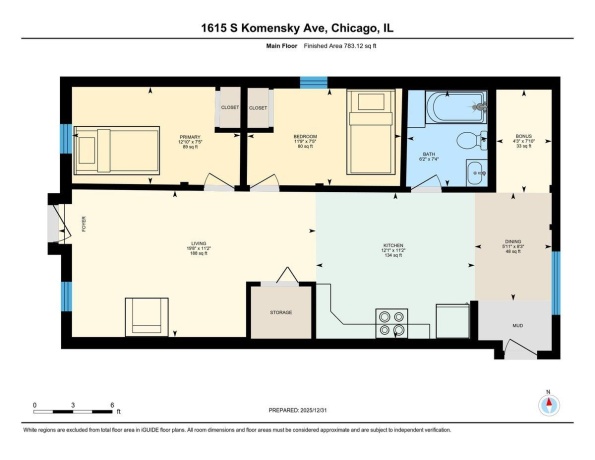 1615 Komensky, CHICAGO, Illinois 60623, ,2 Units,For Sale,Komensky,202600093