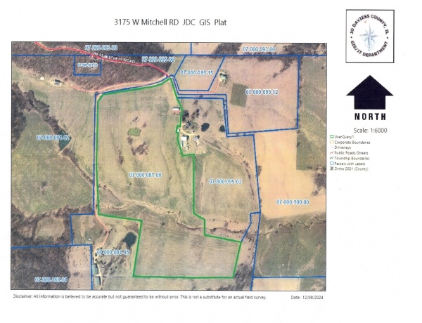 3175 Mitchell, HANOVER, Illinois 61041, ,Land,For Sale,Mitchell,202404933