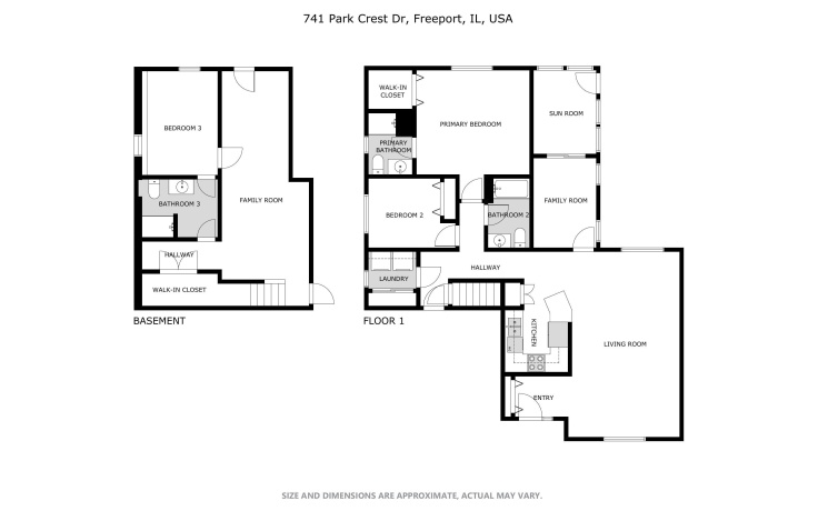 741 Parkcrest, FREEPORT, Illinois 61032, 3 Bedrooms Bedrooms, ,3 BathroomsBathrooms,Condominium,For Sale,Parkcrest,202602311