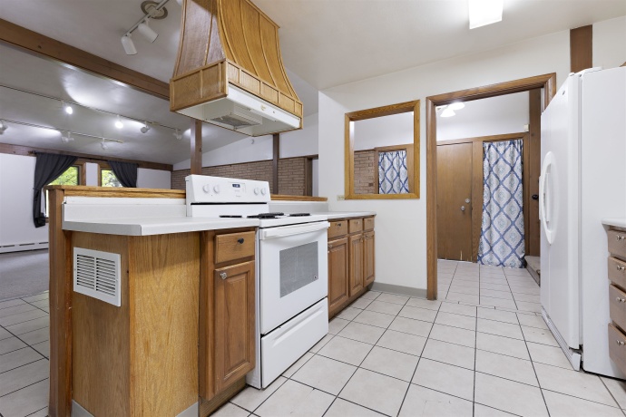 Open Concept Kitchen/LR