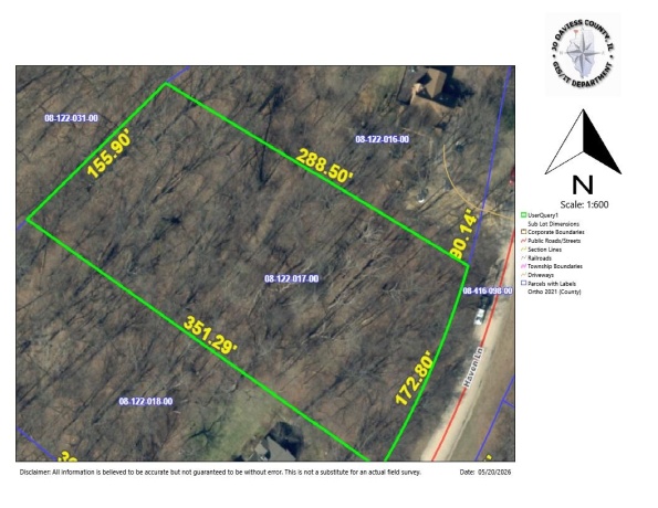 3 Haven Lane, GALENA, Illinois 61036, ,Land,For Sale,Haven Lane,202603105
