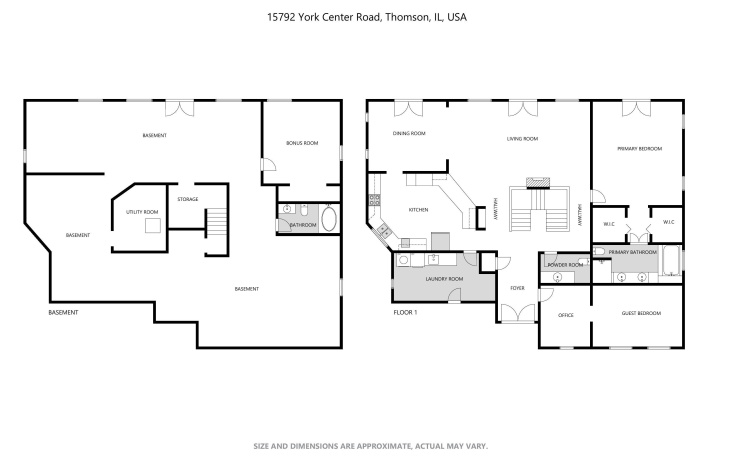 15792 York Center, THOMSON, Illinois 61285, 2 Bedrooms Bedrooms, ,2 BathroomsBathrooms,House,For Sale,York Center,202603879