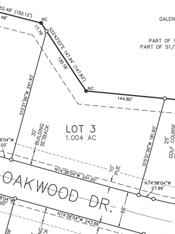 Lot 3 Galena Golf View Estates Phase lll, GALENA, Illinois 61036, ,Land,For Sale,Galena Golf View Estates Phase lll,202603902