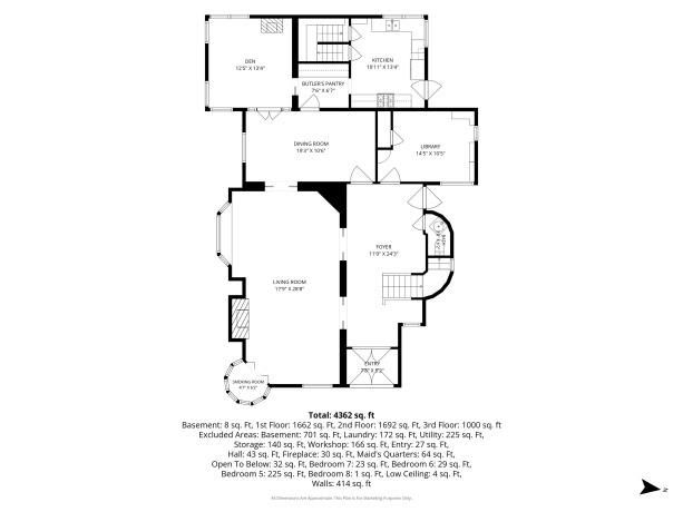 214 State, ELGIN, Illinois 60123, 8 Bedrooms Bedrooms, ,3 BathroomsBathrooms,House,For Sale,State,202603997