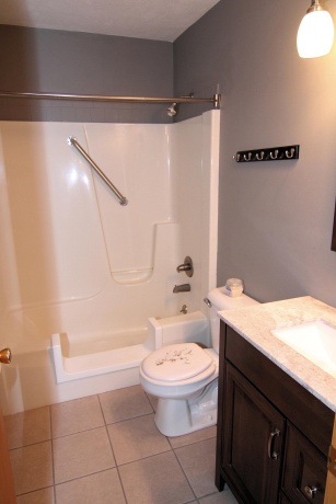 Step in tub