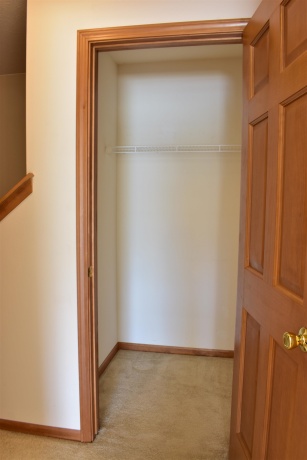 Entry coat closet