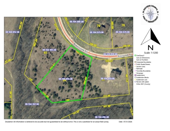 52 Sugarcreek Trail, GALENA, Illinois 61036, ,Land,For Sale,Sugarcreek Trail,202604757