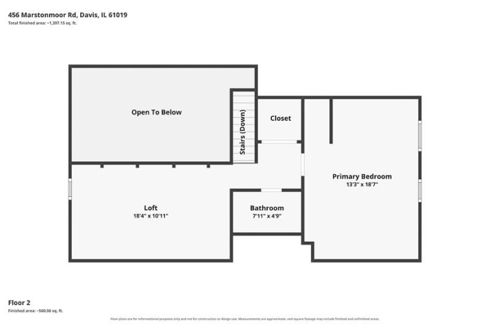 456 Marstonmoor, DAVIS, Illinois 61019, 3 Bedrooms Bedrooms, ,1 BathroomBathrooms,House,For Sale,Marstonmoor,202605060