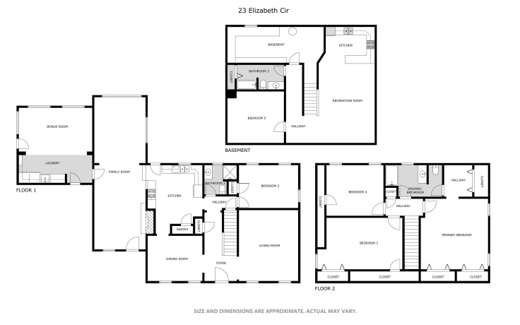 23 Elizabeth, FREEPORT, Illinois 61032, 4 Bedrooms Bedrooms, ,2 BathroomsBathrooms,House,For Sale,Elizabeth,202604422